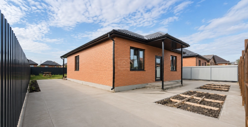 Дом 120 м² в Краснодарском крае, Выселки с коммуникациями
